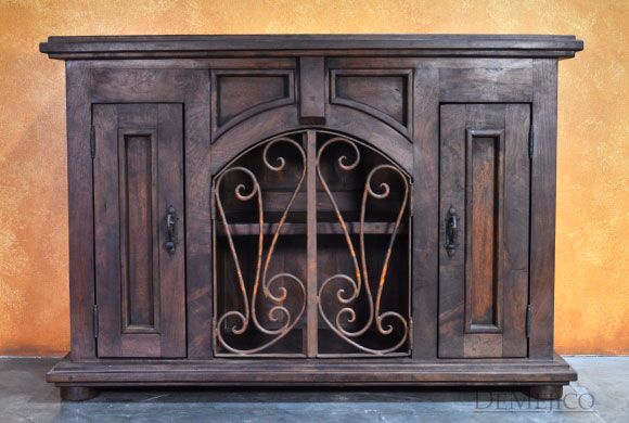 Old World Iron Buffet, Old World Buffet, Spanish Buffet, Spanish Dining Room