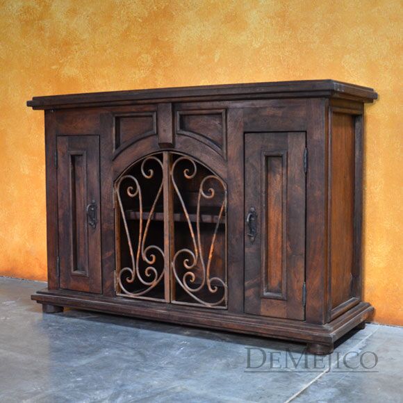 Old World Iron Buffet, Old World Buffet, Spanish Buffet, Spanish Dining Room