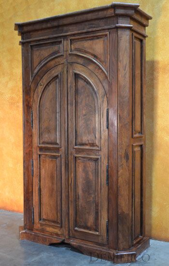 Old World Armoire, Rustic Armoire, Large Spanish Armoire