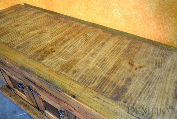 Mezcal Buffet, Old World Style Buffet, Old Wood Buffet