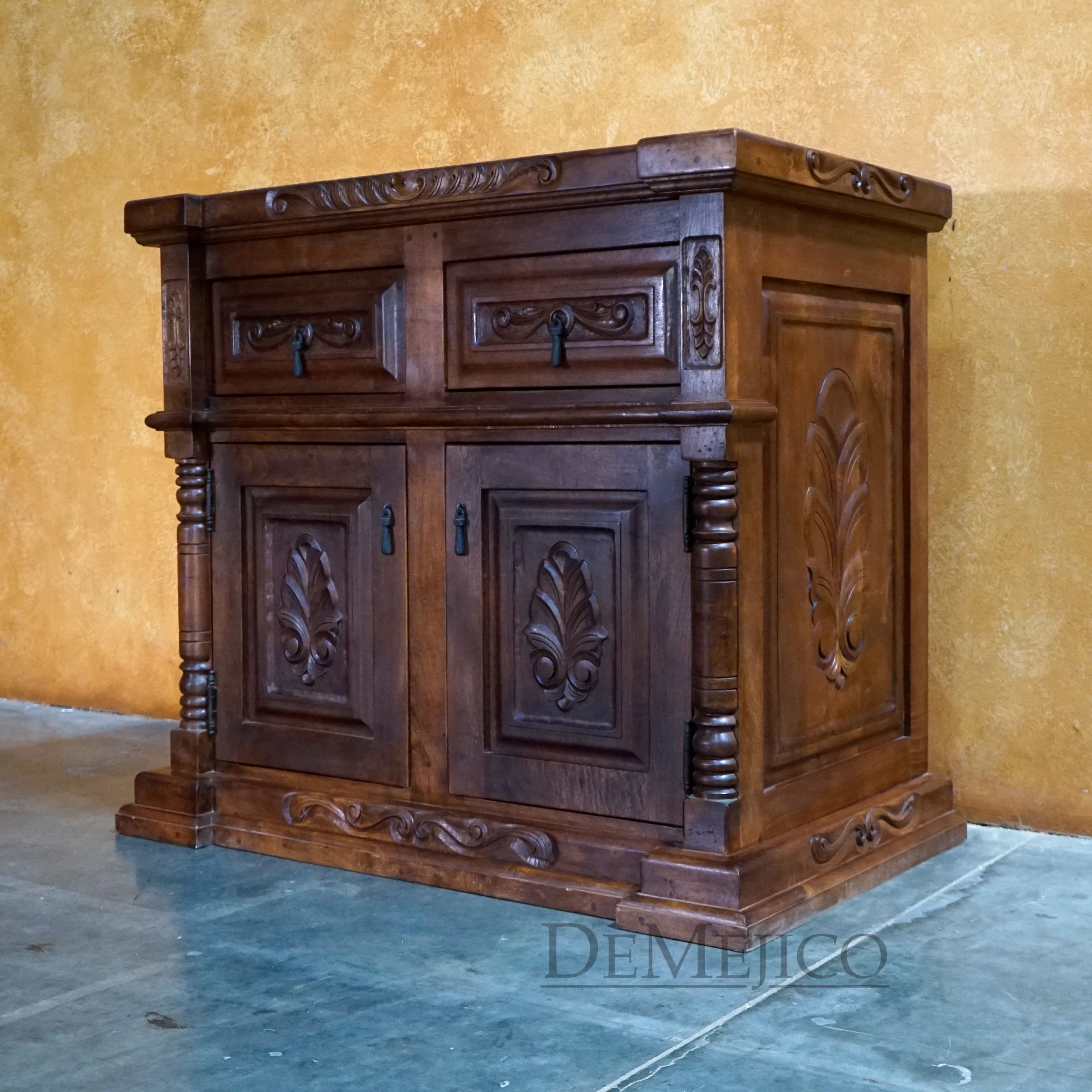 Carmel Wine Bar, Carved Wine Bar, Spanish Style Wine Bar