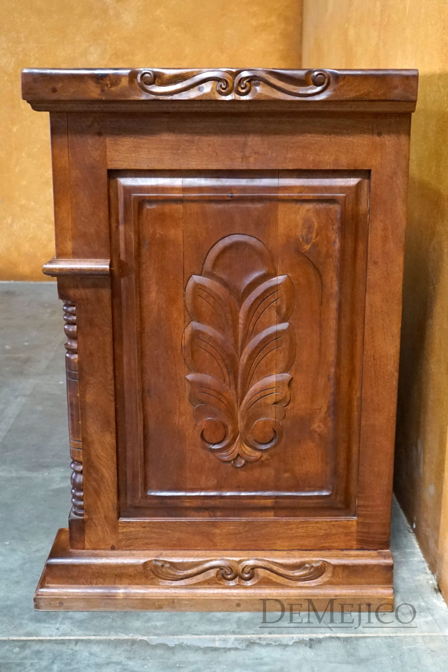 Carmel Wine Bar, Carved Wine Bar, Spanish Style Wine Bar