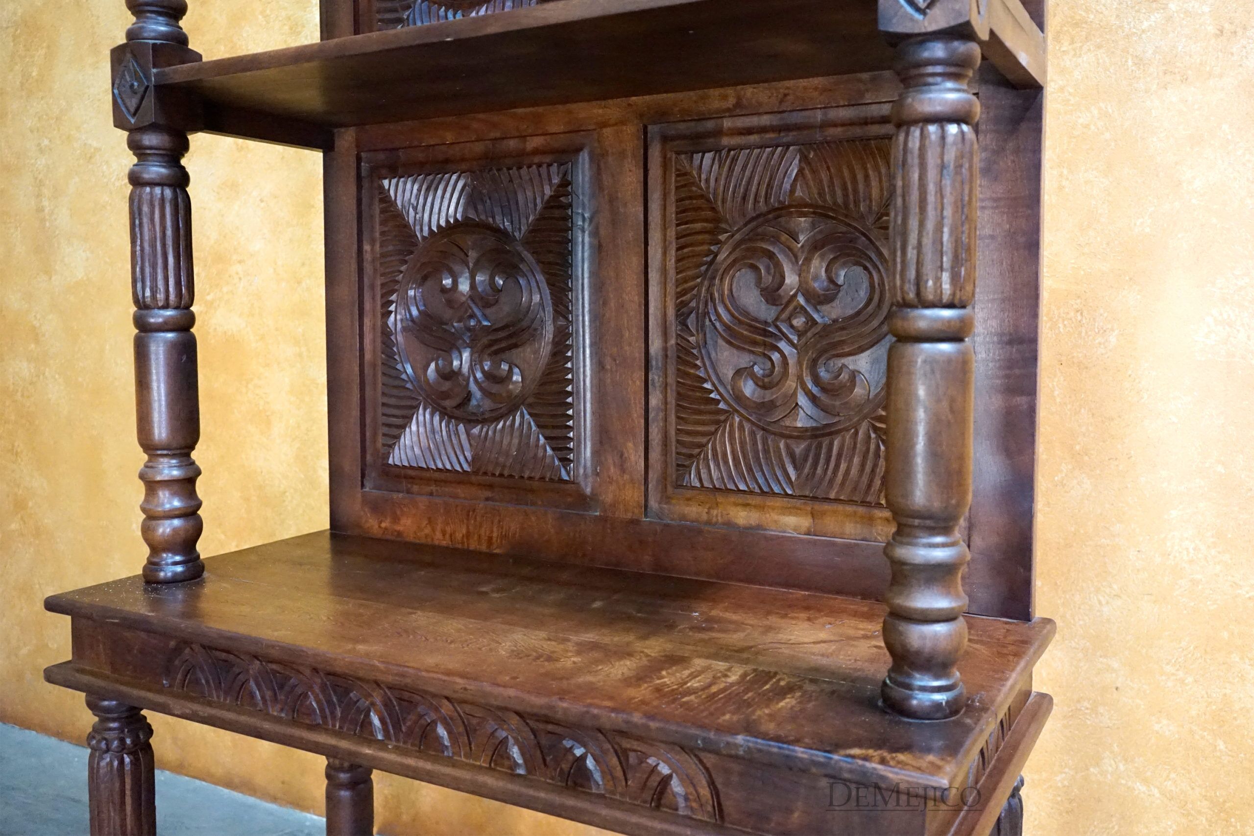 Small Spanish Revival Hutch, Spanish Hutch, Spanish Restaurant