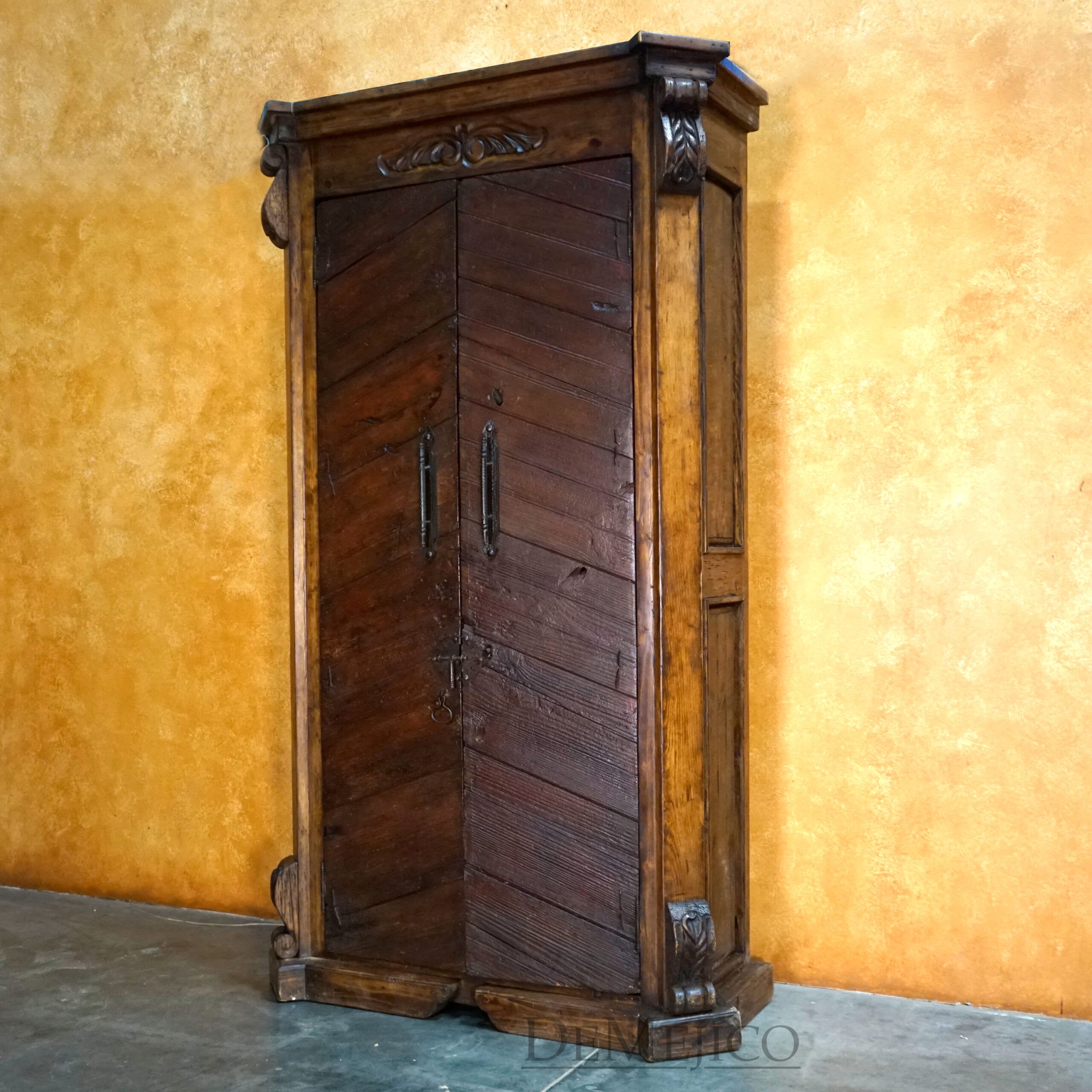 Armario Antigua, Rustic Armoire, Spanish Armoire - Demejico