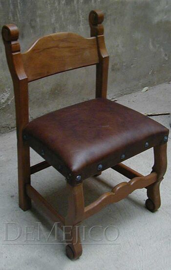 Mexican wood chair