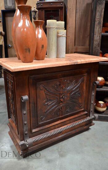 travertine bar