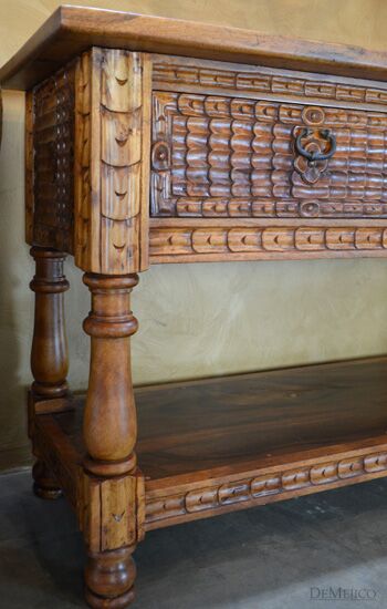 rustic sideboard table