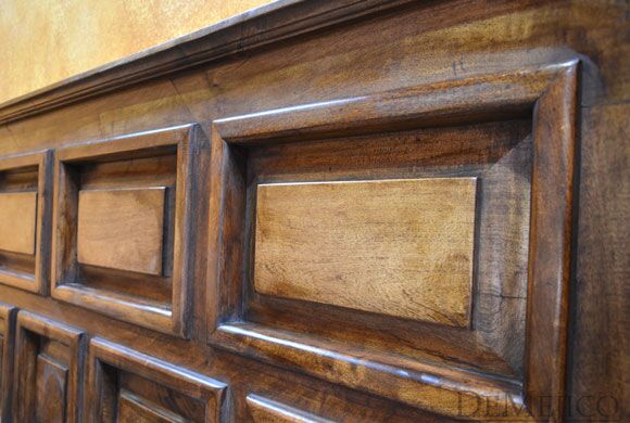 Spanish panel bed