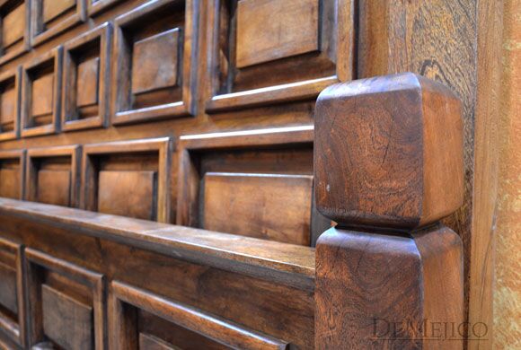Spanish panel bed