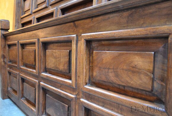 Spanish panel bed