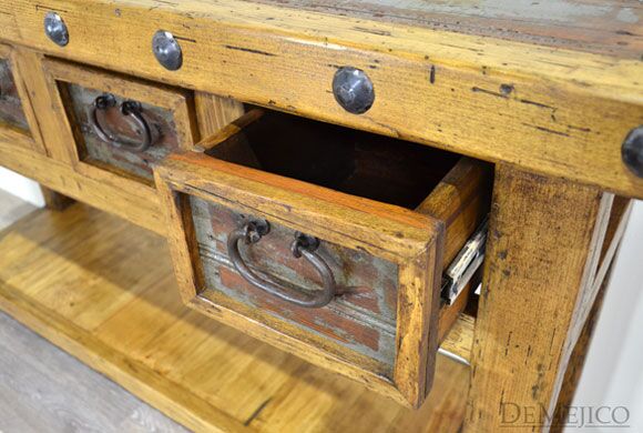 Spanish rustic console table