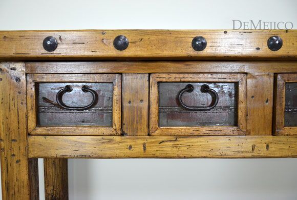 Spanish rustic console table