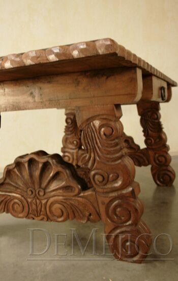 carved desk