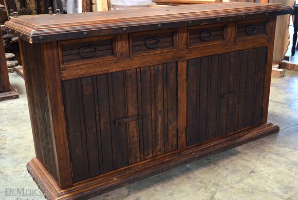 reclaimed wood buffet