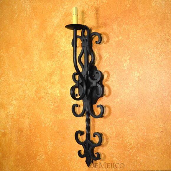 Spanish Sconce, Spanish Style Scrollwork