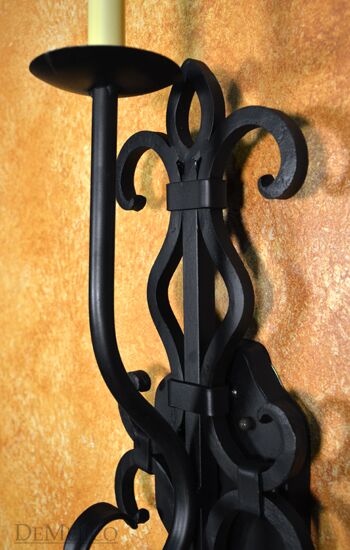 Spanish Sconce, Spanish Style Scrollwork