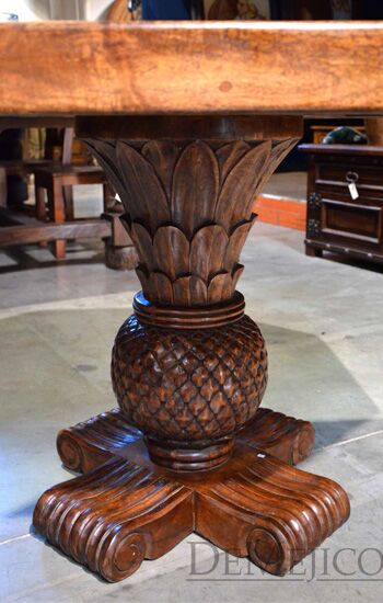 wood poker table
