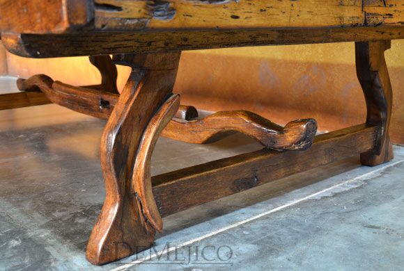 Rustic Old Door Coffee Table, Mesa Yugos