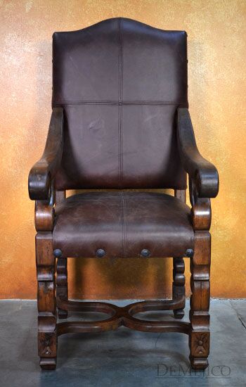 Spanish Chair, Hacienda Chair, Spanish Style Seating