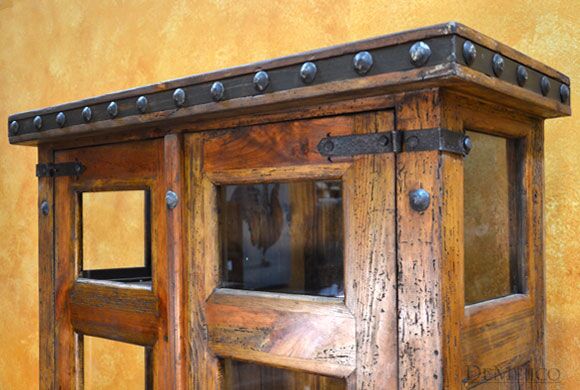 Alamo Hutch, Rustic Hutch, Spanish Hutch, Farmhouse Home