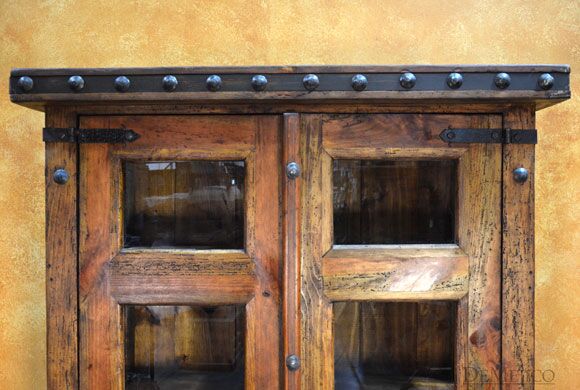 Alamo Hutch, Rustic Hutch, Spanish Hutch, Farmhouse Home