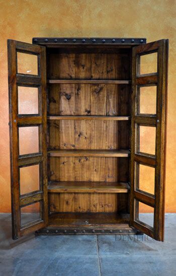 Alamo Hutch, Rustic Hutch, Spanish Hutch, Farmhouse Home