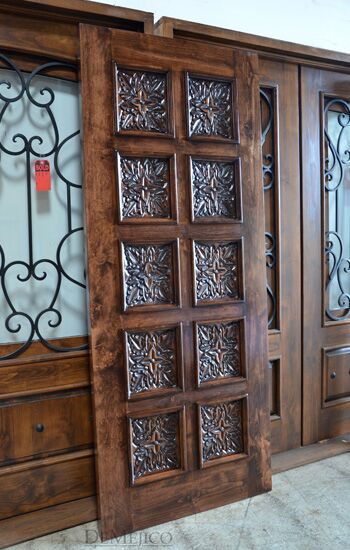 carved entry doors