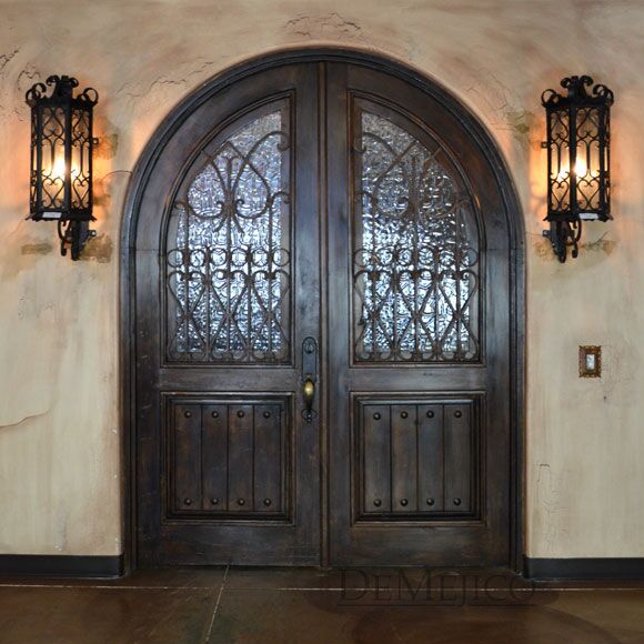 glass exterior doors