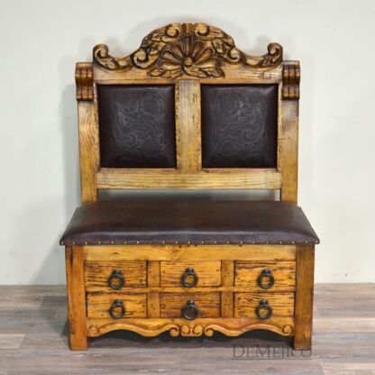 Spanish Storage Bench