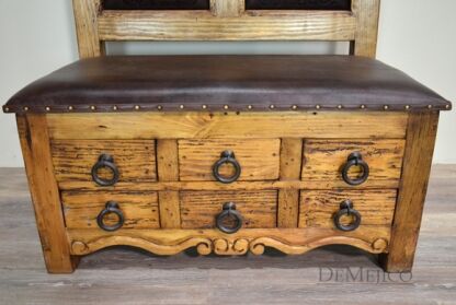 Spanish Storage Bench