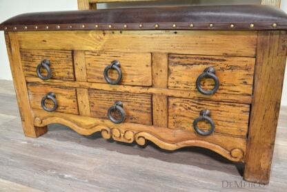 Spanish Storage Bench