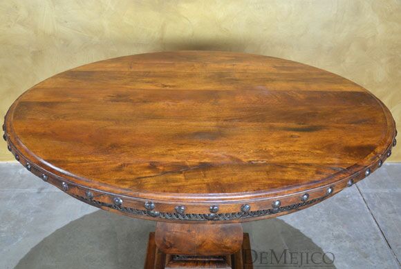round spanish kitchen table
