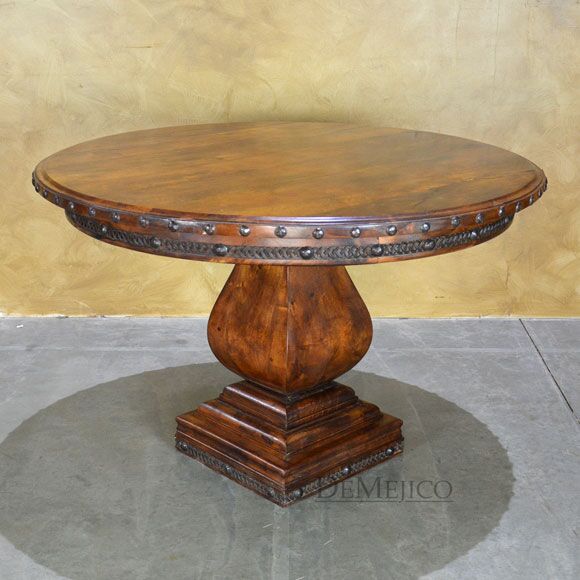 round spanish kitchen table