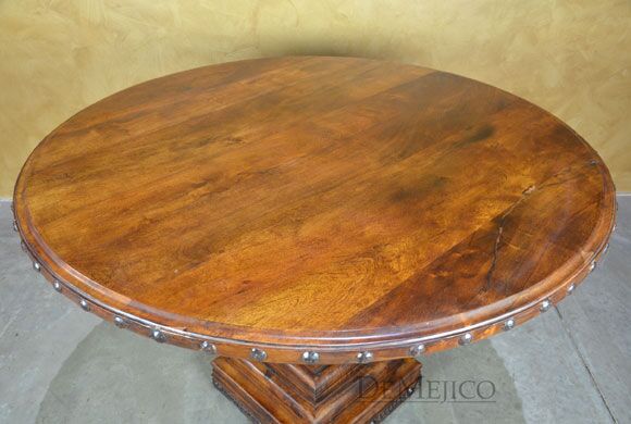 round spanish kitchen table