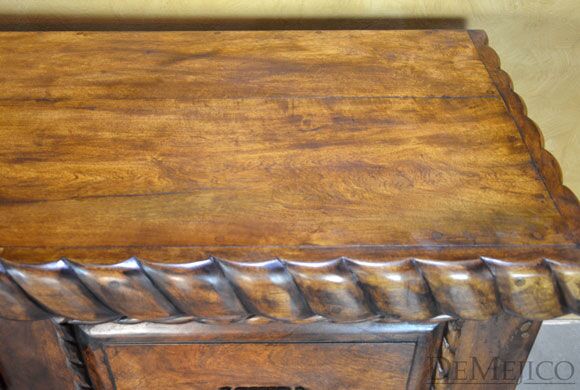 Spanish mesquite buffet table