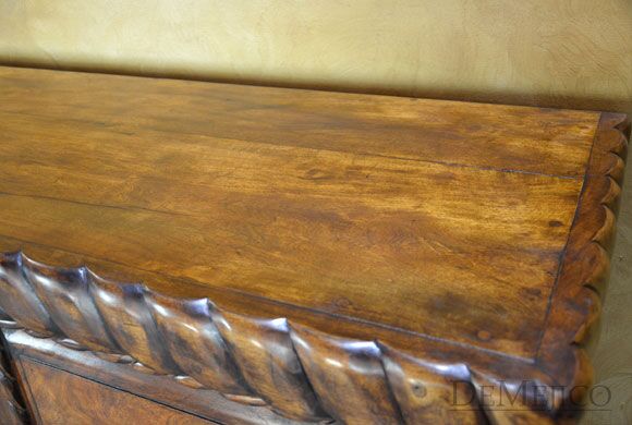 Spanish mesquite buffet table