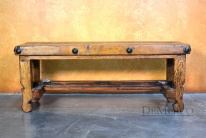 Old Wood Bench 4ft, Colonial Style Bench
