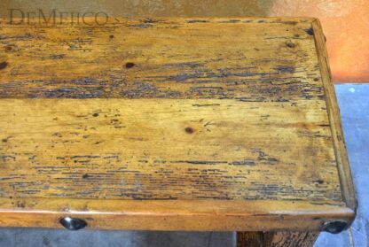 Old Wood Bench 4ft, Colonial Style Bench