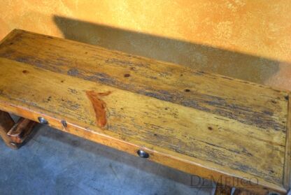 Old Wood Bench 4ft, Colonial Style Bench