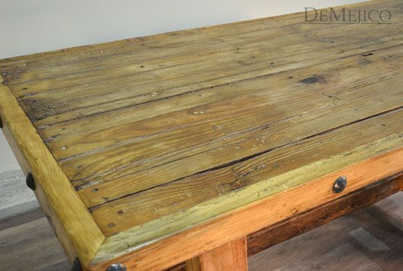 barn door table