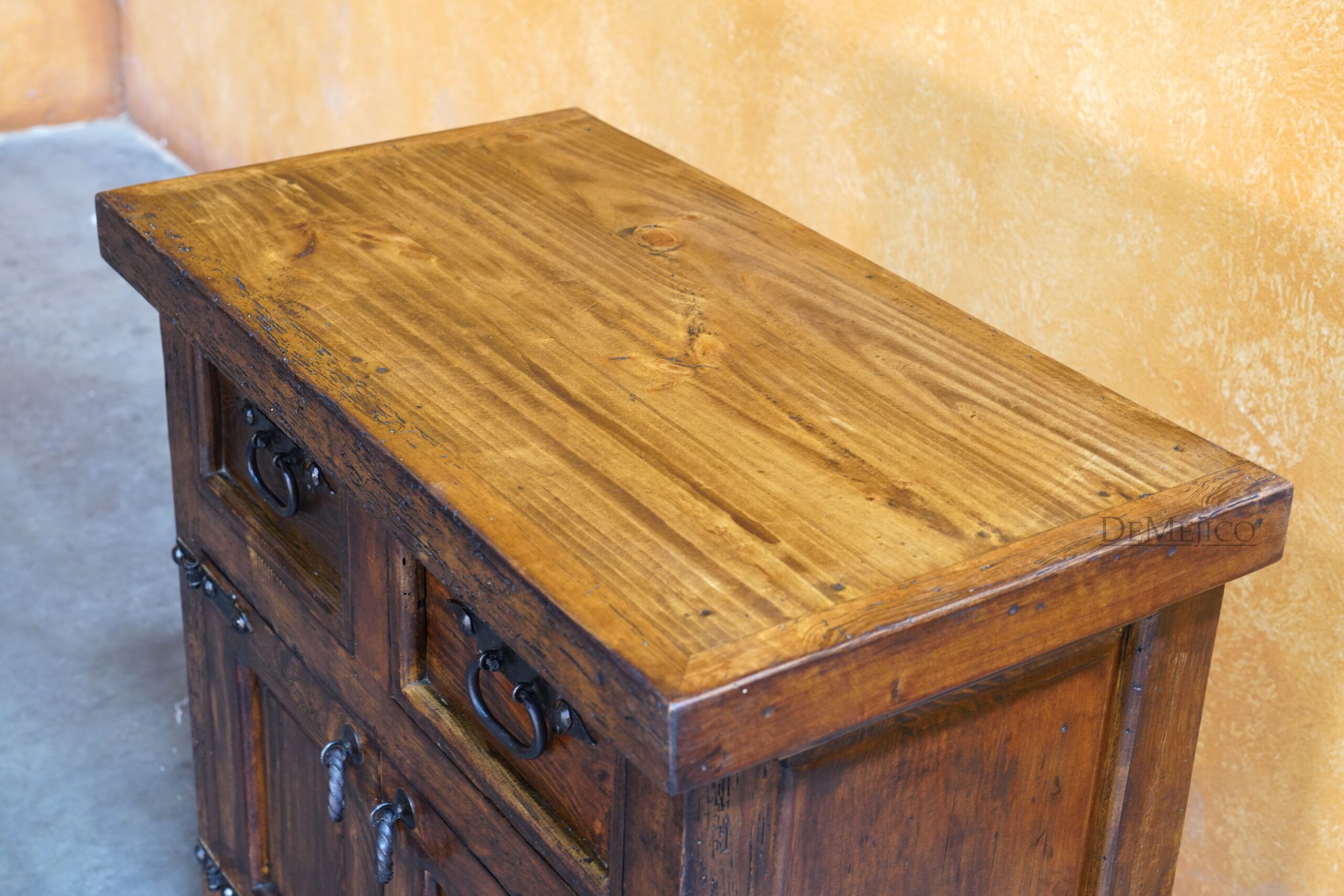 Luna Vanity, Old Wood Vanity - Demejico