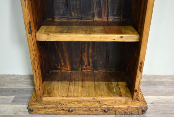old wood bookcase