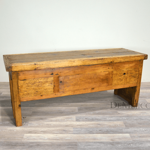 old wood desk