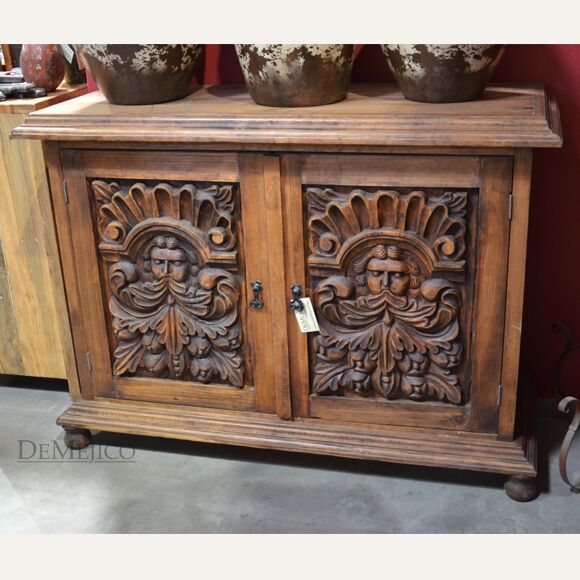 hand carved buffet
