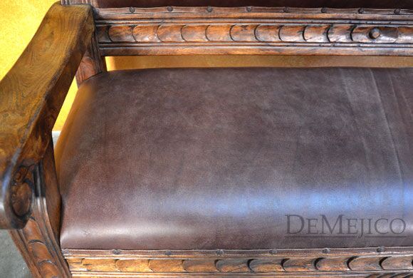 rustic benches