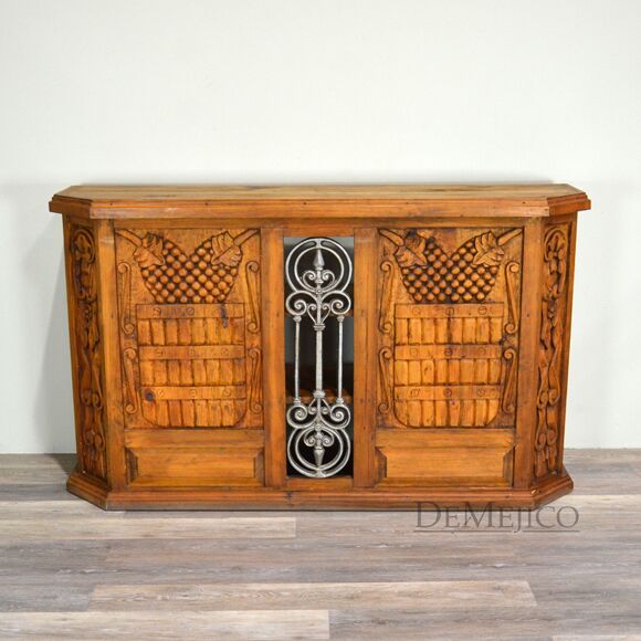 carved spanish bar