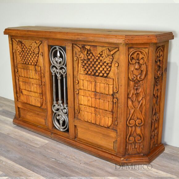 carved spanish bar