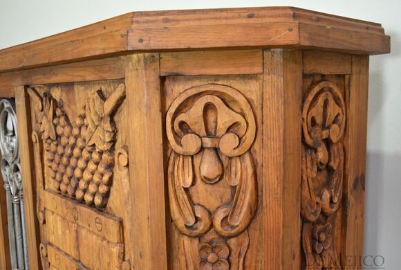 carved spanish bar