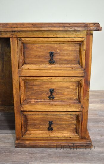 carved colonial desk