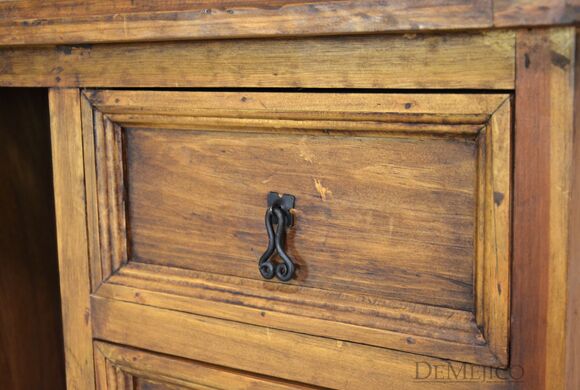 carved colonial desk